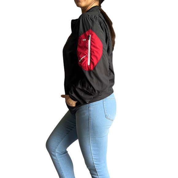 Nike Unisex NFL Arizona Cardinals 1/4 Zip Pullover Windbreaker Jacket Small size - Picture 3 of 14